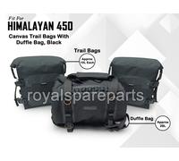 Per Royal Enfield Himalayan 450 Borsa Pannier In Tela 'Trail Con Borse Duffle'