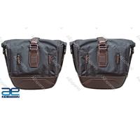 Per Royal Enfield Hunter 350CC Borsa Da Sella In Tela Coppia Sinistra E Destra