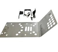 Per Royal Enfield Interceptor 650CC Parafango In Alluminio Finitura Argento AES