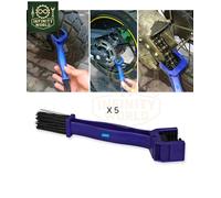 Per Royal Enfield Interceptor Continental Gt Catena Spazzola Pulizia Set Di 5