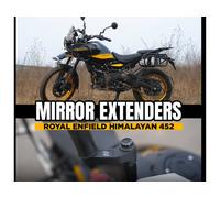 Per Royal Enfield Nuova Himalayan 450 Estensore Specchio Nero
