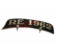 Per Royal Enfield Parafango Anteriore Targa In Ottone RE 1962 PERSONALIZZATA