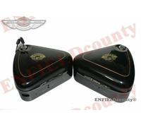 Per Royal Enfield Presto Convesso Coperchio Dipinta Pallottola Logo Tool Box Set