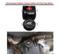 Per Royal Enfield "Red Rooster Oil Filler Cap Black" per Classic Reborn 350cc