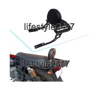 Per Royal Enfield "S S Portapacchi posteriore con schienale" per GT e Interce...