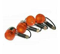Per Royal Enfield Set Indicator Blinker Anteriore Posteriore 12V Thunder Bird