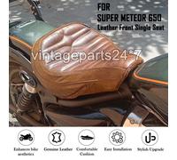 Per Royal Enfield Super Meteor 650 Rusty Brown Touring Sella Anteriore