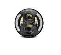 Per Royal Per Enfield Per Himalayan 400 411 650 350 Per Cafe Per Racer Faro Anteriore Per Moto Da 7 Pollici Con Luci A LED Halo DRL Lampada Luci Anteriori(Turning left right)