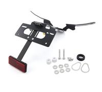 Per Royal Per Enfield Per Himalayan 450 2024 Fender Eliminator Kit Targa Staffa Di Supporto HA CONDOTTO LA Luce Supporto Per Targa Moto(With Reflector)