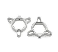 Per RS 660 RS660 2020 2021 2022 2023 2024 Regolatore Precarico Molla Forcella Ammortizzata In Alluminio CNC Da 14 Mm(Silver)