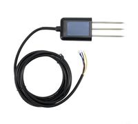 Per RS485 sensore di umidità, umidità e pH del suolo con classificazione IP68, per uscita ModBus-RTU, 0-100% per RH / 0-80°C / 0-10000 µS/cm, per Agricult (B)