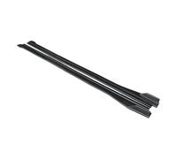 Per RS7 2014-2016 Estensione Della Minigonna Laterale Automatica Paraurti Posteriore Striscia Di Protezione Antigraffio Spoiler In ABS Gonna Laterale Estension(Carbon Fiber Look)