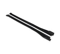 Per RS7 2014-2016 Estensione Della Minigonna Laterale Automatica Paraurti Posteriore Striscia Di Protezione Antigraffio Spoiler In ABS Gonna Laterale Estension(Matte Black)