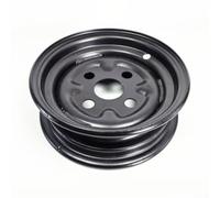 per ruota Acciaio 3.50-6 Portata 120kg per robusto per ruota | Ferro per robusto, lunga durata, per veicoli elettrici, installazione posteriore, colore nero