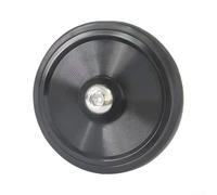 per ruota Facilitatore Bici Pieghevole 55mm CNC per Brompton | Cuscinetto integrato per m6, per spessore 9mm, peso 30g, montaggio diretto, nero argento oro(Black)