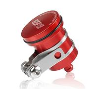 Per S GSF1250 BANDITO 2007-2015 2008 2009 2010 2011 Serbatoio Del Liquido Dei Freni Posteriore Della Motocicletta Coperchio Della Tazza Del Liquido D'olio Del Serbatoio Della Frizione(ROSSO)