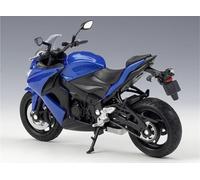 Per S&uzuki GsxS1000F Simulazione Modello Di Moto In Lega Con Scena Di Sfondo Moto 1:18
