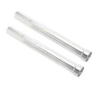 Per S&uzuki RGV250 1991 1992 1993 1994 1995 1996 475mm 51131-22D80-000 Tubi Forcella Anteriore Tubi Forcella Esterna Argento Coppia Ammortizzatore Moto