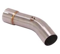 Per S&uzuki SV650 SV650X SV650S 2003-2020 2021 2022 51mm Silenziatore Scarico Escape Modified Tubo Collegamento Centrale Silenziatori Terminali moto silenziatore posteriore(B)