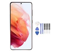 per S21 5G Sostituzione dello Schermo LCD per S21 Touch Digitizer Screen Display Assembly con Cornice e Kit di Strumenti per S21 5G SM G991B DS 6.2 Pollici (Oro rosa)