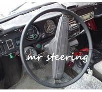 Per Saab 96 V4 Italiano Copertura Del Volante IN Pelle Nuovo