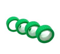 Per Sakura Per Traxxas Per HSP Per Tamiya Per HPI Per Kyosho Per RedCat 1/10 4 Pezzi 65 Mm RC On-Road Drift Touring Car Pneumatico In Gomma Ruota Pneumatico Accessori Modelli Rc(Green)