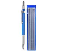 per saldatore, pennarello in metallo, 12 mine rotonde argentate da 2,0 mm, penna per marcatura , pennarello in metallo con temperamatite integrato, per ingegnere