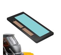 per saldatura ad oscuramento automatico - sostitutive True-Color, filtro oscurante automatico regolabile per caschi per saldatura, per la protezione degli occhi | Cappe pe