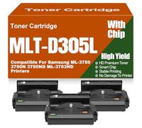 Per Samsung Cartucce di toner ad alta capacità ML-3750 3750N 3750ND ML-3753ND MLT-D305L MLT-D305S per Samsung ML-3750 3750N 3750ND ML-3753ND Stampanti,MLT D305S-3PC