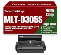 Per Samsung Cartuccia di toner MLT-D305S, Cartuccia di toner nero compatibile MLT-D305L ad alta capacità per Samsung ML-3750 3750N 3750ND ML-3753ND Stampanti,MLT D305S-1PC