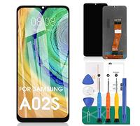 Per Samsung Galaxy A02s Schermo di ricambio per Samsung A02s Schermo LCD di ricambio A025U Display LCD A025A Touch Digitizer con A025V Kit di riparazione di montaggio (dimensioni maggiori di 163 mm)