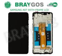 Per Samsung Galaxy A07 4G SM-A075B LCD Display Digitizer Touch Screen con Telaio