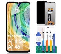 per Samsung Galaxy A14 5G Display LCD per Samsung A14 Sostituzione dello Schermo per Galaxy A14 Touch Digitizer A146U/A146P Kit di Riparazione Senza Telaio (Nero, Non per SM-A146B)