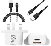 Per Samsung Galaxy A17 A16 A07 A36 A56 A26 A06 Adattatore 20W Veloce Di Spina