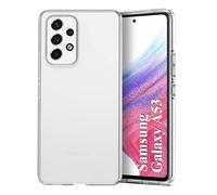 Per Samsung Galaxy A53 5G Custodia Crystal Clear Soft TPU Gel Case Flessibile Silicone Anti-Graffio Protettiva Trasparente Antiurto TPU Cover per Samsung Galaxy A53