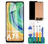 per Samsung Galaxy A71 4G Schermo LCD per Samsung A71 4G Sostituzione dello Schermo A715 Display LCD SM-A715F/DS Touch Digitizer Assembly SM-A715W, A715X Kit Parti di Riparazione (Non Originale)