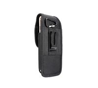 per Samsung Galaxy Feel 4G Custodia Cintura Verticale Pelle e Nylon
