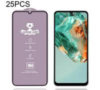 Per Samsung Galaxy M05 25 pezzi Pellicola in vetro temperato ad arco largo in al