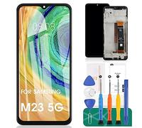 per Samsung Galaxy M23 5G Schermo LCD per Samsung M23 Schermo di Ricambio M236 Display LCD SM-M236B Touch Digitizer Assembly SM-M236B/DS Kit di Parti di Riparazione (Nero)
