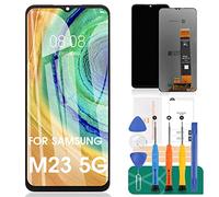per Samsung Galaxy M23 5G Schermo LCD per Samsung M23 Sostituzione dello Schermo M236 Display LCD SM-M236B Touch Digitizer Assembly SM-M236B/DS Kit Parti di Riparazione (Nero Senza Cornice)