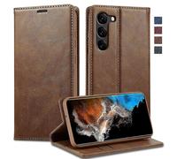 Per Samsung Galaxy S23 5g Lcimeeke Rfid Antifurto Telefono In Pelle Facile Da Pulire E Mantenere