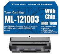 Per Samsung ML-1210 Cartucce toner 1010 1020M 1220M 1250 1430 Compatibili Toner ML-1210D3 Alta capacità per Samsung ML-1210 ML-1010 ML-1020M ML-1220M ML-1250 ML-1430,ML 1210D3 -1PC