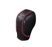 Per Samsung QM5 QM6 Pomello Del Cambio In Pelle Per Auto AT Copri Leva Del Cambio Copri Cambio Copri Cambio Leva Cambio(Black red thread)