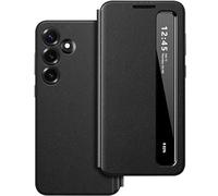 Per Samsung S26 Plus Clear View Smartphone Cover con Finestra di Vista, Smart Clear View Custodia per Samsung Galaxy S26 Plus 5G, Flip Case Extra Sottile Antiurto, Protezione Case Galaxy S26 Plus