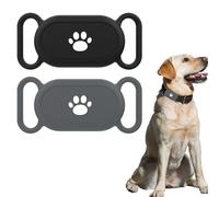 Per Samsung Smart Tag 2, 2 pezzi supporto per collare di gatto per Galaxy Smart Tag 2, custodia protettiva anti-smarrimento e impermeabile, supporto o collare per cani, accessori in silicone per