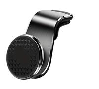 Per Samsung Supporto Magnetico Universale Telefono Supporto Sfiato D'aria Magnete Auto GPS Smartphone Mobile Porta Cellulare Auto(360 Rotate Black)