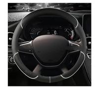 Per Sandero Per Dacia Per Spring Per Dacia Per Sandero Per Stepway Coprivolante Per Auto In Pelle PU Crossover Accessori Auto Coprivolante Auto Coprivolante Volante(WHITE)