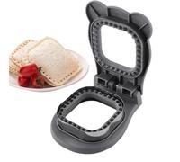 per sandwich per bambini, per tagliare e sigillare | Sandwich Maker Cookie Shapers Pancake Maker per bambini Lunchbox Snack Preparazione Lunch Box Pasto Preparazione Picnic