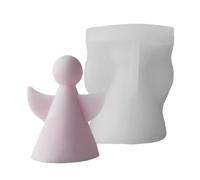 per sapone in silicone, stampo per sapone in resina epossidica a forma di angelo 3D, antiaderente, strumento fai da te per cemento, argilla, muffin, sapone, , dessert