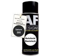 Per Saturn 205 Black Mist bomboletta spray metallizzata vernice di base...